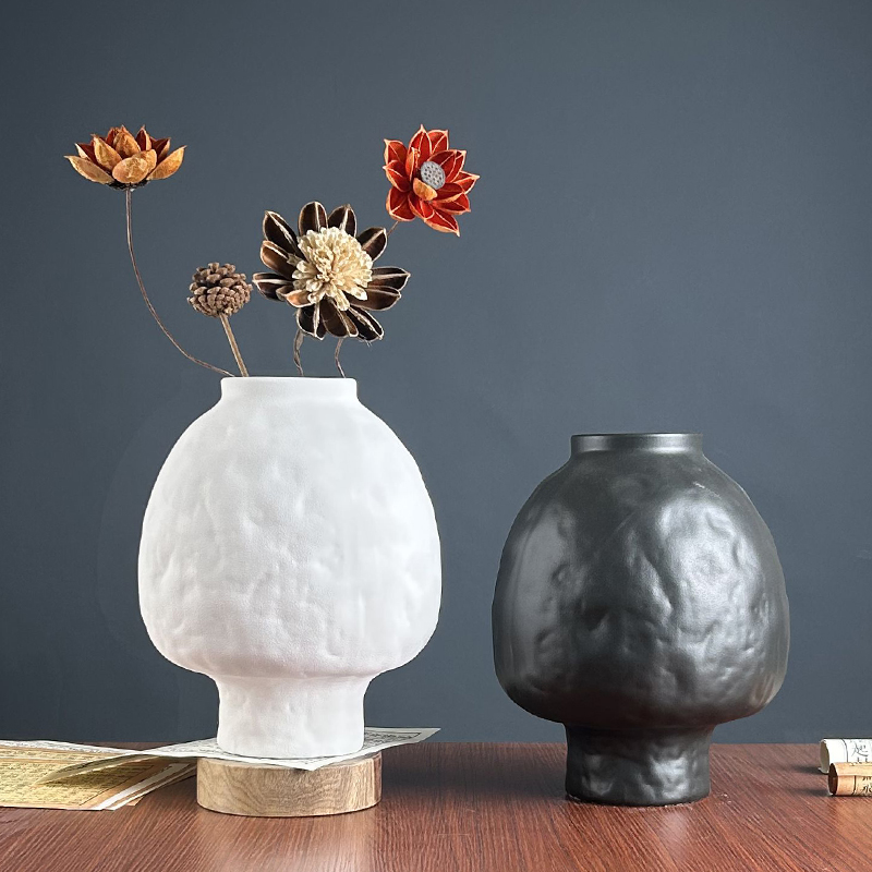 新中式复古陶瓷花瓶摆件