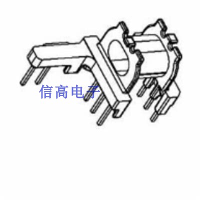 EPC13变压器磁芯骨架EPC13