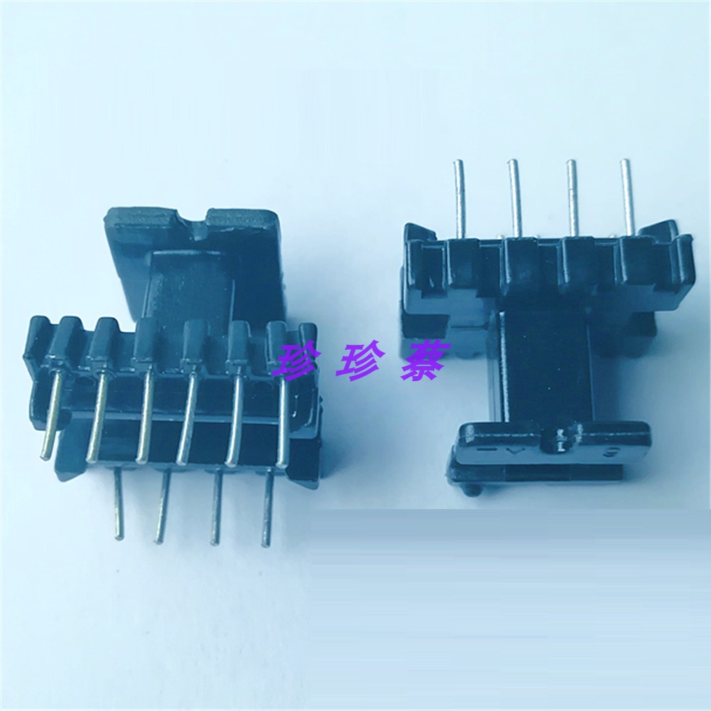 EE19滤波器磁芯骨架立式4+6针