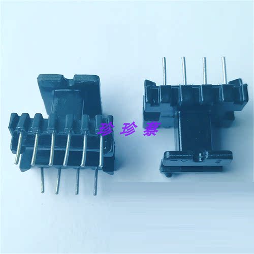 EE19滤波器磁芯骨架立式4+6针