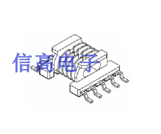 EPC13卧式4槽贴片5+5骨架
