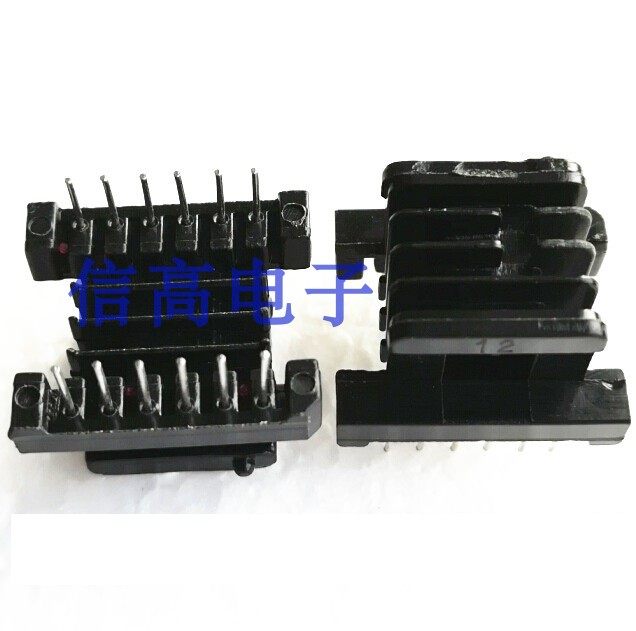 磁芯锰锌铁氧体加EE19骨架4槽卧