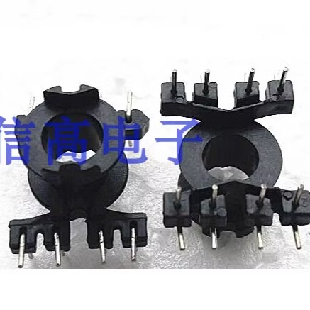 RM6变压器磁芯骨架立式4+4L脚