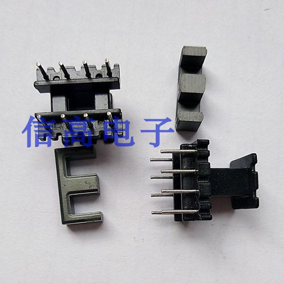 EE16变压器立式4+4骨架+磁芯