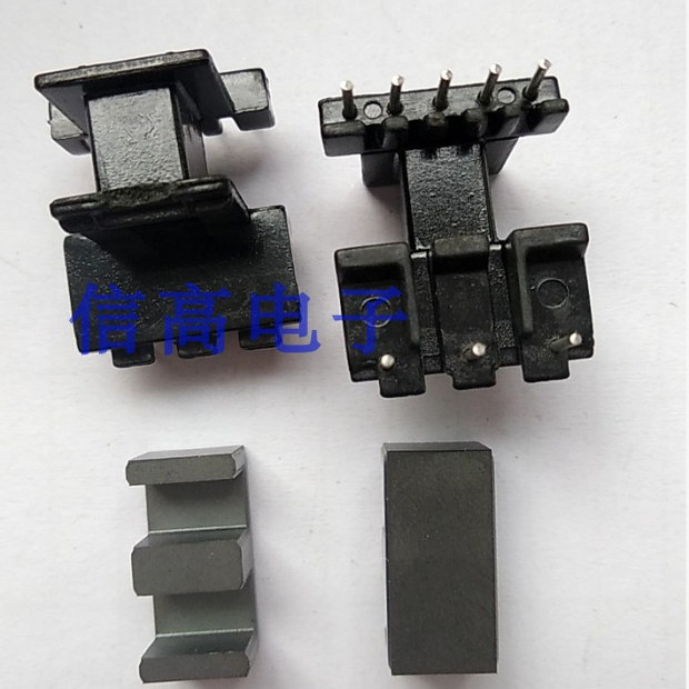 EE16变压器加宽磁芯立式骨架5+3