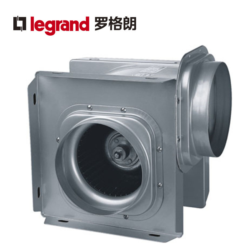 TCL罗格朗管道式排风扇全金属换气扇吸顶装超静音酒店工程排气扇