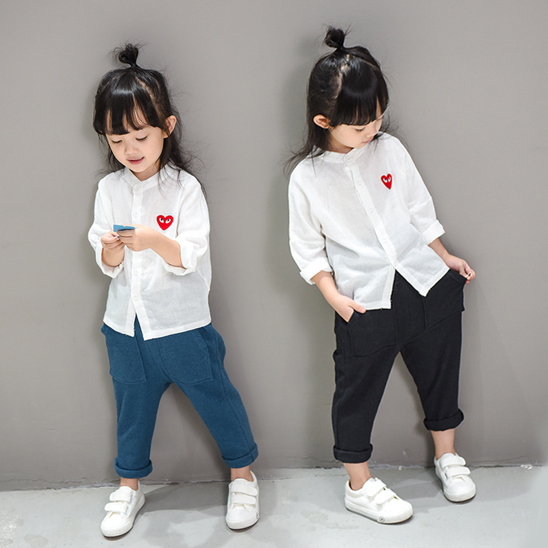 Chemise fille à manche longue - Ref 2085233 Image 1