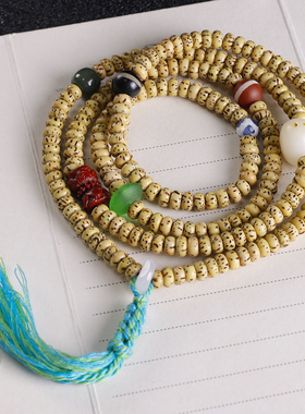 星月菩提手串迷你原生态高密度小珠款男女手持盘玩多宝手链念珠