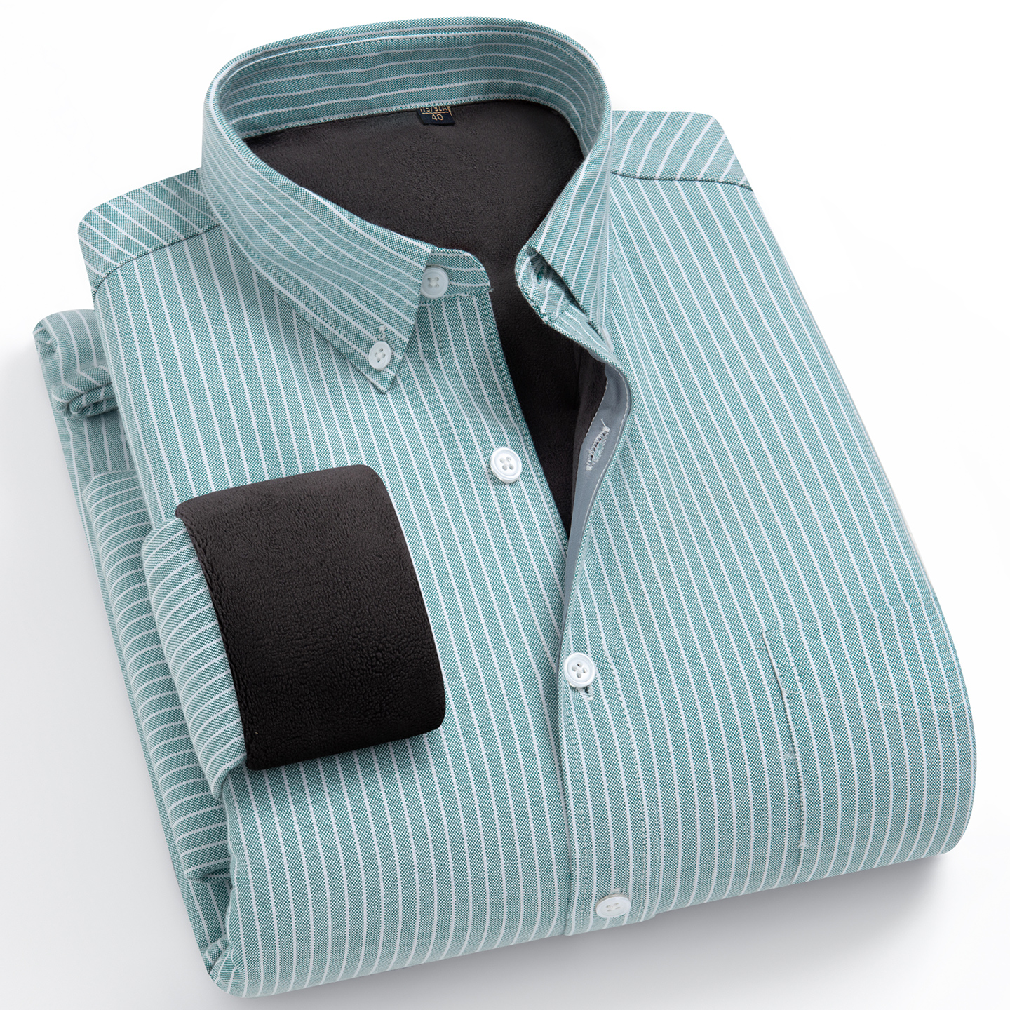 时尚加厚款冬季男士保暖衬衫