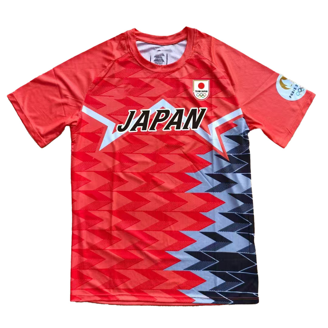 thumbnail for Japan Netherlands Team Athletics Vest Short Sleeve T-Shirt Marathon Running Top Customizable LOGO