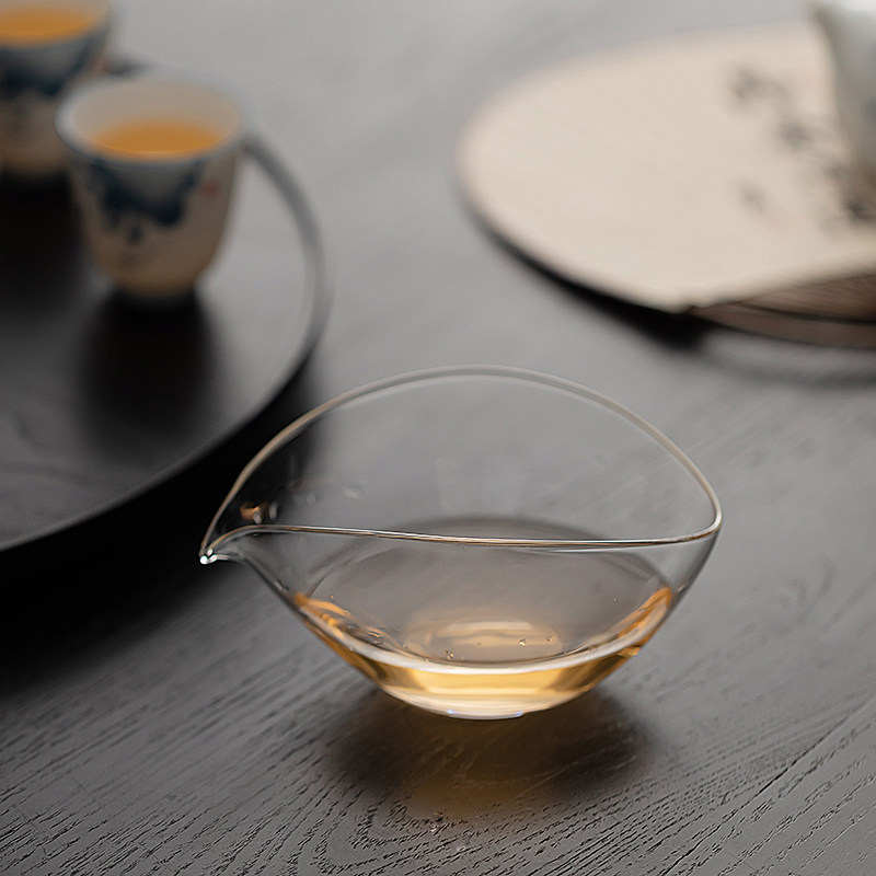 一叶扁舟透明耐热玻璃公道杯茶海分茶器高档公杯匀杯茶道配件,餐饮具,公道杯,淘宝优惠券,粉丝福利购,淘宝优惠卷