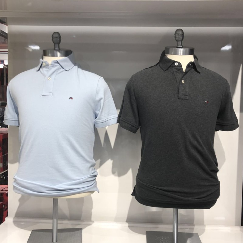 美中購物車 Tommy Hifiger 男士翻領休閑百搭POLO衫 夏季短袖修身
