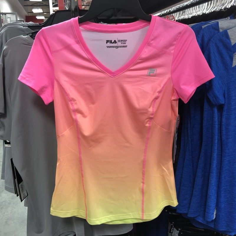 淘宝渐变V领休闲