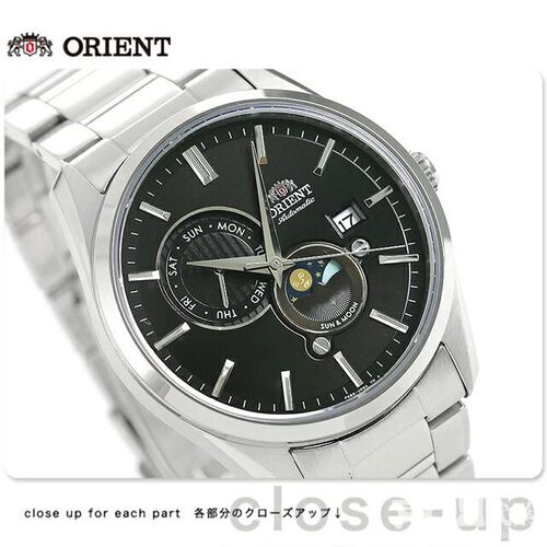 ORIENT东方自动机械日月表男表RN-AK0302B 0303L 0304B 0305S