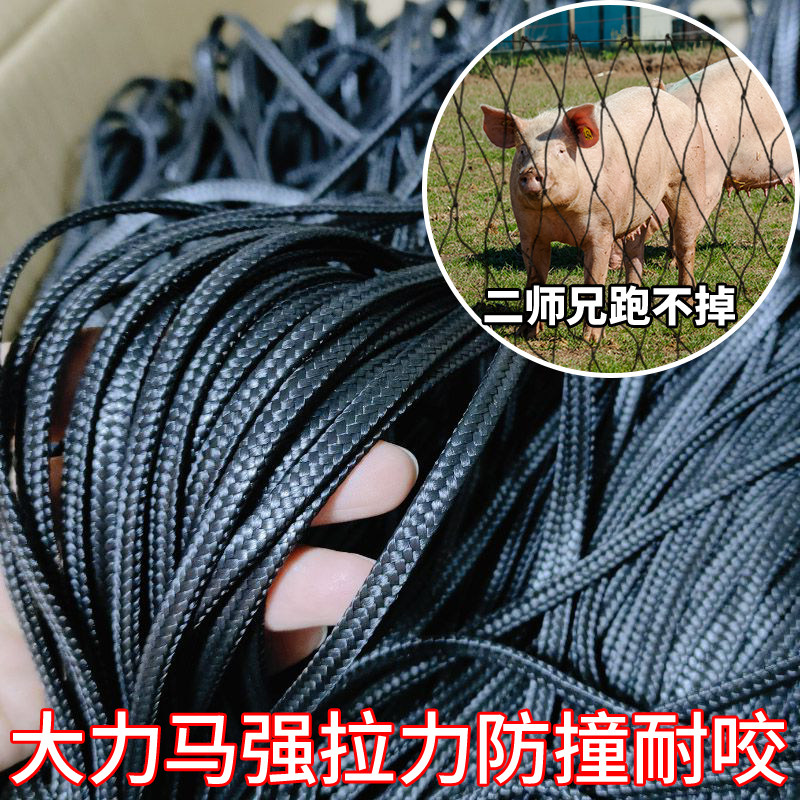 大力马绳拦山网绳防撞耐咬大拉力