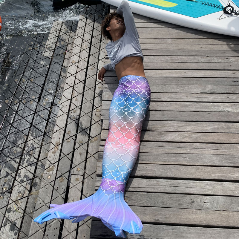 美人鱼泳衣成人亲子男女童青少年