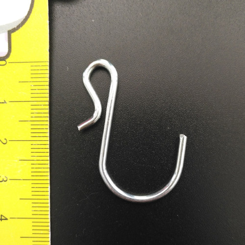 S钩金属S型挂钩 S形铁钩不锈钢铁挂钩s勾子超市食品塑料挂条挂钩