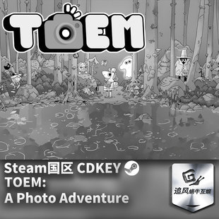 Steam 正版 PC 游戏 TOEM: A Photo Adventure 国区激活码 CDKEY