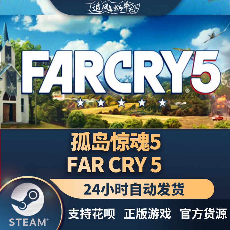 pc正版 steam 国区 孤岛惊魂5 far cry 5 礼物