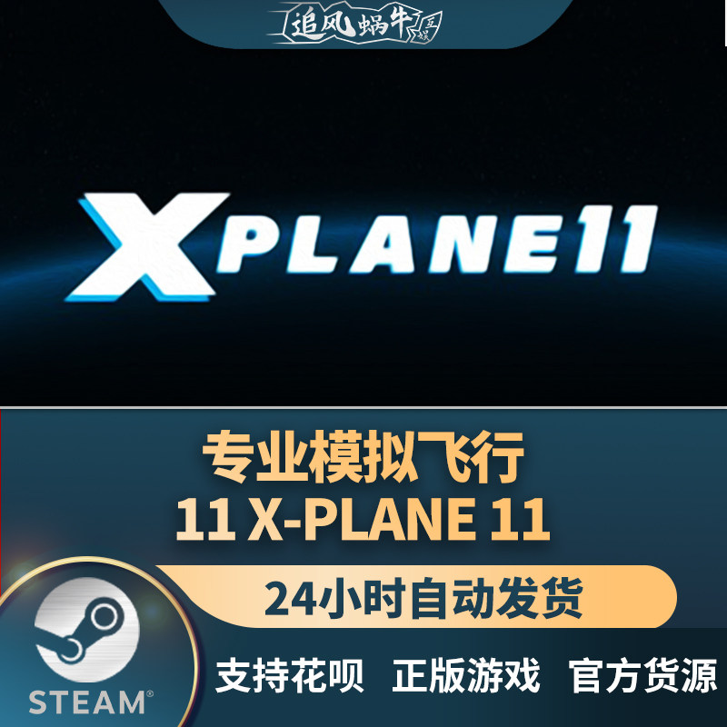 pc正版 steam 国区 专业模拟飞行11 x-plane 11 礼物