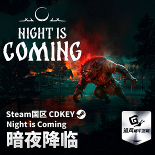 游戏 暗夜降临 国区激活码 正版 CDKEY Coming Steam Night