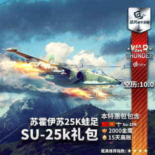 苏系 苏25k Su25K War 礼包 战争雷霆 蛙足 追风蜗牛 thunder