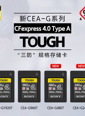 Sony/索尼 CEA-G240T/480T/960T/1920T Type A“三防”存储卡