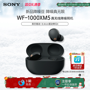 Sony/索尼WF-1000XM5 降噪旗舰真无线耳机 降噪豆5