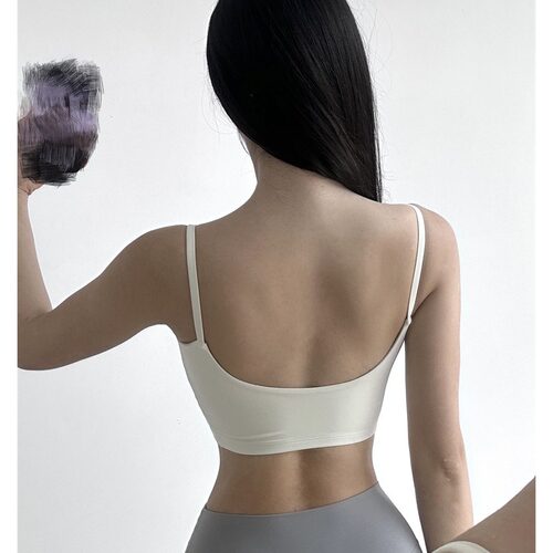 运动一体内衣女跑步防震速干外穿美背健身背心专业训练瑜伽文胸