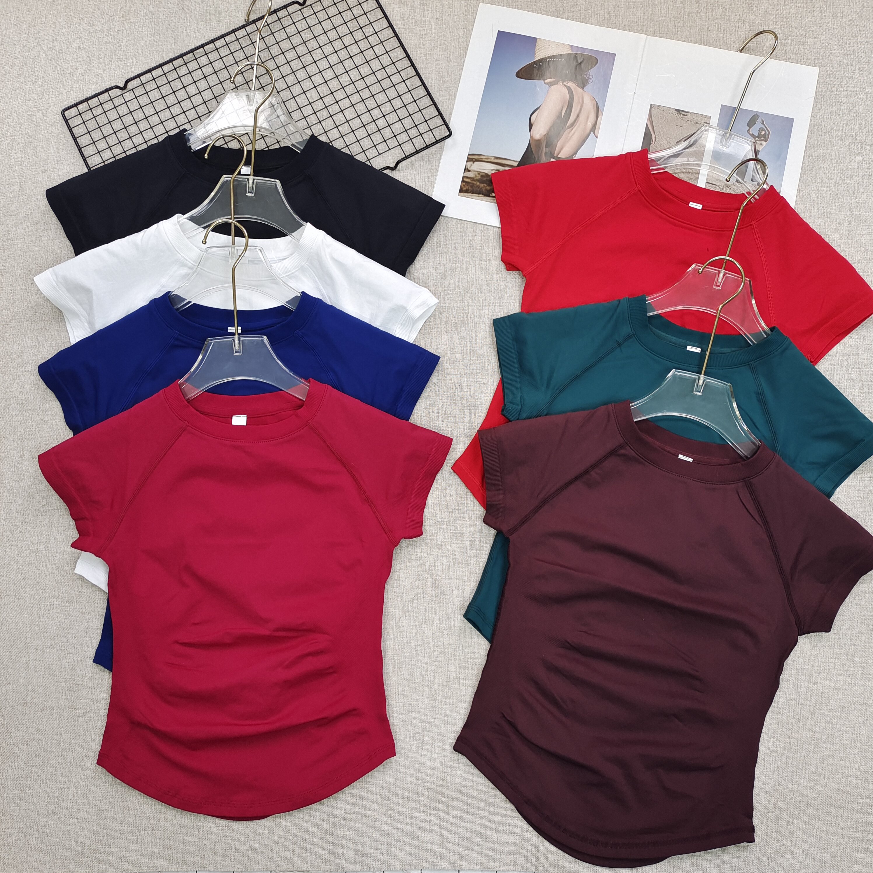新款DF同款运动健身impact短袖女瑜伽服修身显瘦跑步训练T恤上衣