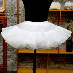 35厘米裙撑狗短背带裙短款超蓬裙撑暴力裙撑日常无骨儿童洛丽塔