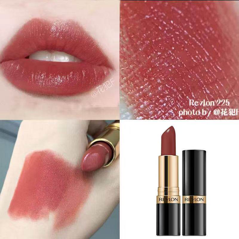 正品露华浓口红黑管唇膏 Revlon丽彩口红保湿425 225 325泰国泰版