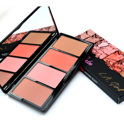 L.A. GIRL la lagirl洛杉矶女孩四色/4色至爱系列腮红修容盘