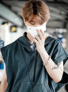 范丞丞同款批角环扣手链