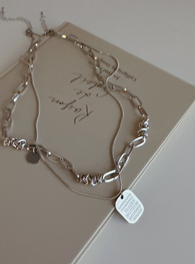 faye同款项链项链锁骨链颈链不掉色泰剧爱填满空白