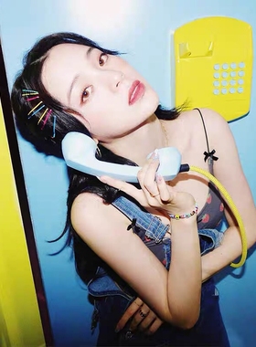 欧阳娜娜同款夏日彩色方块琉璃手链女时尚百搭ins风小众设计礼物