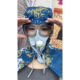 披肩帽防尘迷彩牛仔眼镜帽防雾头套男女防晒打磨劳保透气面罩网红
