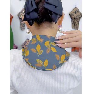 妈妈带兜暖宝宝护颈椎护脖子妇女围脖空调房防寒护颈中老年人秋冬