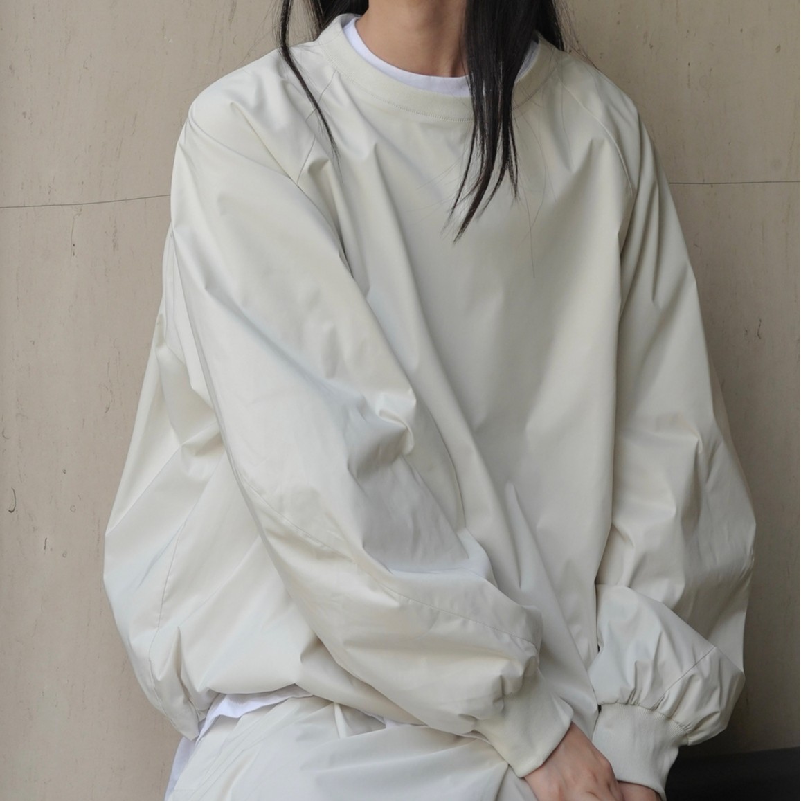 有乐秋季新款日系休闲运动风圆领卫衣宽松廓形舒适显瘦长袖上衣女