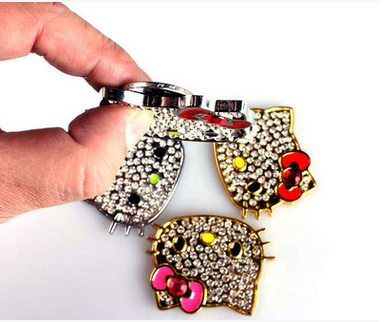 Diamond metal KT Car sticker Cute girls hello kitty Metal Car sticker lovely decorate Car stickerin the Car/Articles/Fitting/Refit , Auto Exterior Accessories/Installation and decoration/Protect , Auto Exterior Accessories , Car decoration stickers  category - from Buy2taobao.com to provide professional Taobao agent buy service