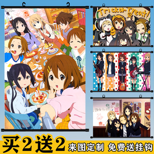 轻音少女挂画二次元海报