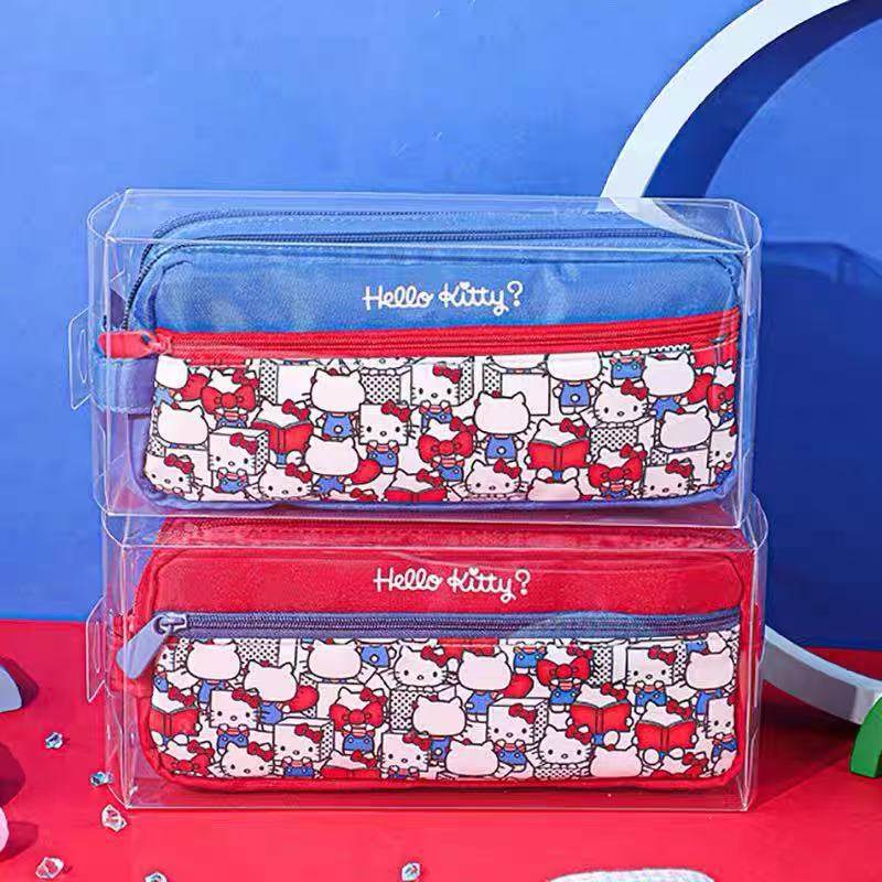 2-199文具套装（以实物展示为准）广博K85141凯蒂猫三层拉链笔袋,文具电教/文化用品/商务用品,文具套装/礼盒,淘宝优惠券,粉丝福利购,淘宝优惠卷