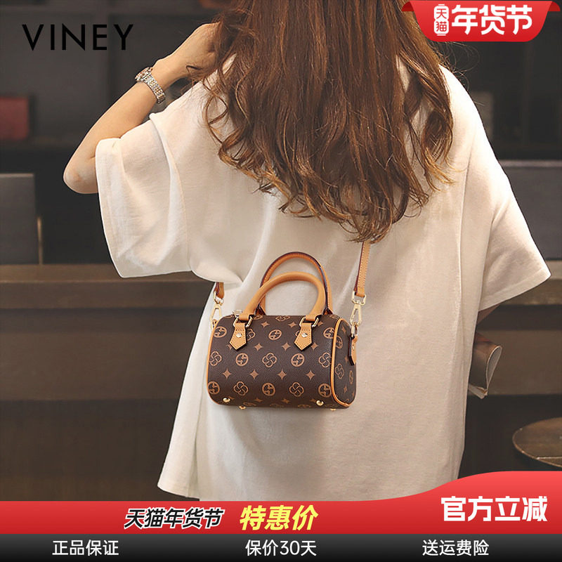 Viney包包2026新款冬季女包单肩手提包轻奢小众高级感通勤斜挎包