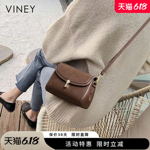 女包斜挎包腋下包夏季 Viney包包2025新款 女士真皮輕奢單肩包小包