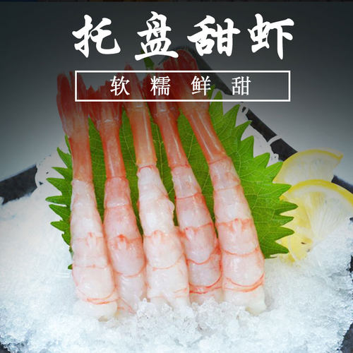 0寿司料理条装伴侣宝宝北极甜虾
