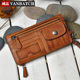 撤柜 头层牛皮财布 Vanbatch 威品 手工复古 男女士长款 钱包夹