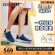 男鞋 一脚蹬鞋 ins系列2024年夏新款 闪穿鞋 Skechers斯凯奇slip