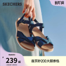 沙滩鞋 斯凯奇夏季 简约休闲鞋 凉鞋 百搭平底凉拖潮流 女子蝴蝶结时尚