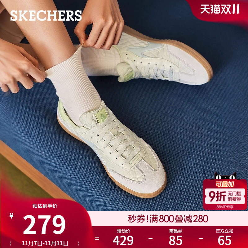 斯凯奇女新款芭蕾德训鞋休闲时尚