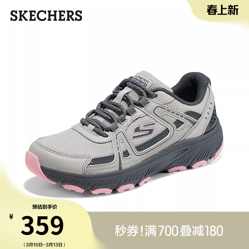 斯凯奇春季流行时尚女旅游户外鞋徒步鞋橡胶底轻质工装鞋运动鞋